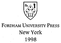 Page iv Copyright 1998 by Fordham University All rights reserved LC - photo 2