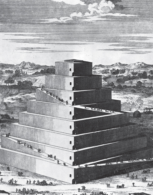 Artists depiction of the biblical Tower of Babel The story of the tower may - photo 3