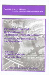 title Privatization and Regulation of Transport Infrastructure - photo 1