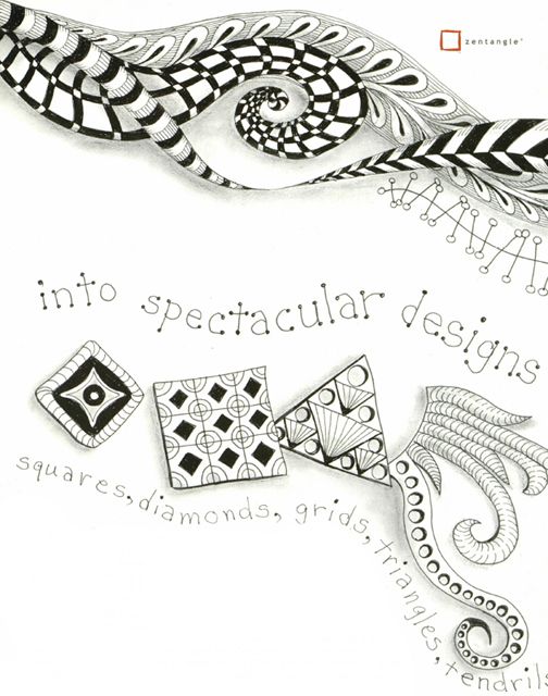 Zentangle calms the mind It helps reduce stress and improve focus This - photo 6