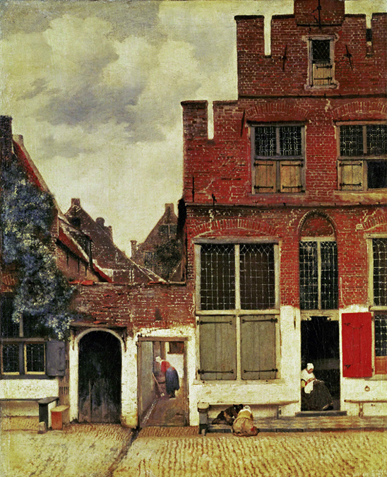 Jan Vermeer The Little Street of Delft circa 16571658 oil on canvas 21 17 - photo 4