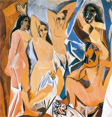 Pablo Picasso Les Demoiselles d Avignon 1907 Oil on canvas 2439 x 2337 - photo 3