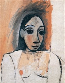 Pablo Picasso Bust of a Woman study for Les Demoiselles d Avignon 1907 - photo 4