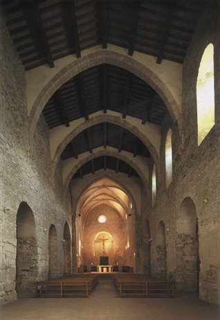 Nave Abbey Saint-Michel-de-Cuxa Codalet France c 1035 Introduction - photo 3