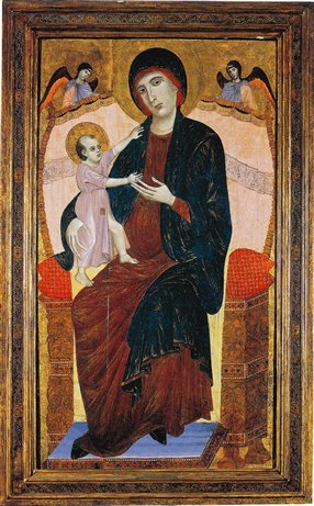 Duccio di Buoninsegna Gualino Madonna between 1280-1283 Tempera and gold - photo 5