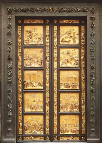 Lorenzo Ghiberti Door of Eden 1425-1452 Gilded bronze 506 x 287 cm - photo 4