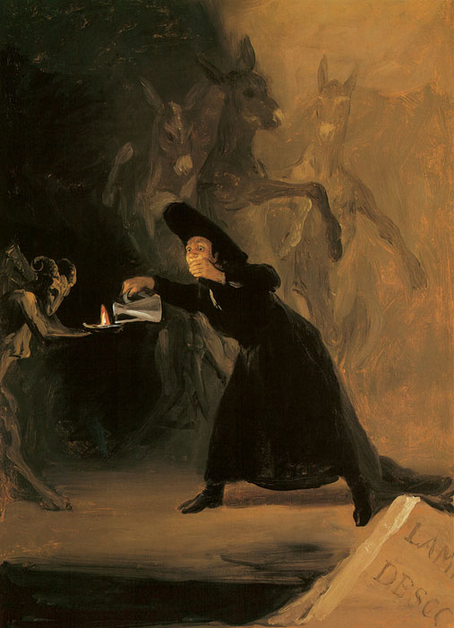 Francisco de Goya y Lucientes The Bewitched Man a scene from El - photo 2