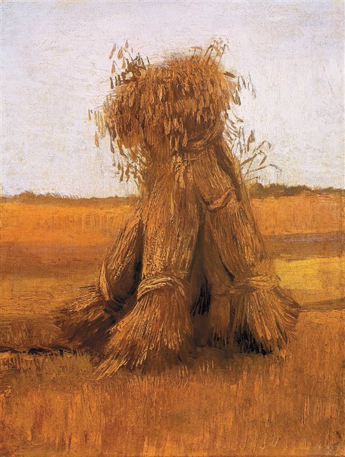 Sheaves of Wheat Nuenen July-August 1885 Oil on canvas 40 x 30 cm - photo 7