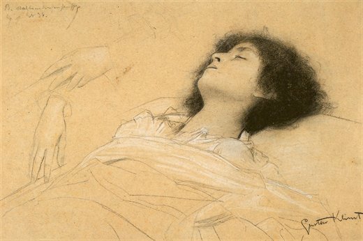 The Death of Juliet 1886 Black pencil with white highlights 276 x 424 cm - photo 4