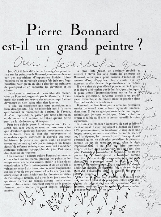 Article by Christian Zervos Cahiers d Art 1947 Annotated by Matisse - photo 3