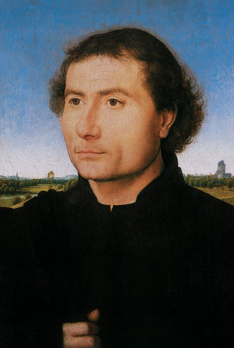 Hans Memling Portrait of a Man c 1470 Oil on oak panel 333 x 232 cm - photo 2