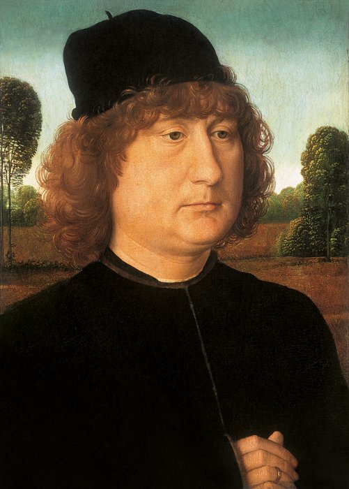 Hans Memling Portrait of a Man c 1472 Oil on oak panel 353 x 257 cm - photo 3