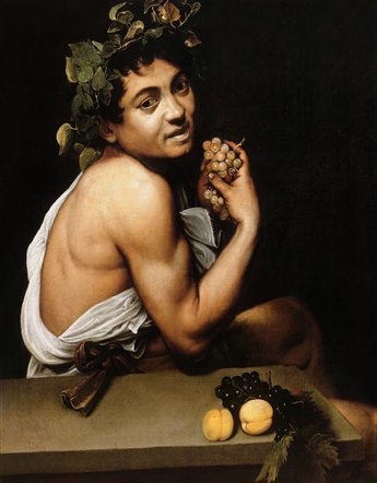 Sick Bacchus or Satyr with Grapes c 1593 Oil on canvas 67 x cm Museo - photo 4