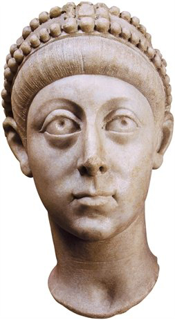 Bust of Arcadius Wearing the Imperial Diadem early fifth century Marble - photo 4