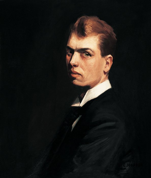 1 Self-Portrait 1903-1906 Oil on canvas 658 x 558 cm Whitney Museum of - photo 2