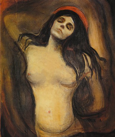 Edvard Munch Madonna 1893-1894 Oil on canvas 90 x 685 cm - photo 3