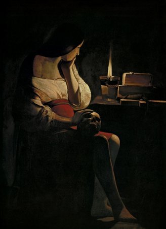 6 Georges de La Tour Magdalene of the Night Light c 1640-1645 Oil on - photo 8