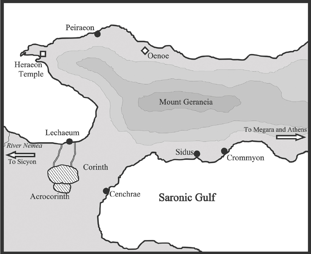 Map of Isthmus of Corinth Map of the Peloponnese Map of the Piraeus - photo 6