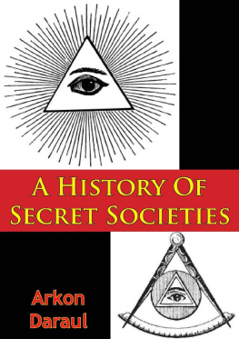 Arkon Daraul [Daraul - A History Of Secret Societies