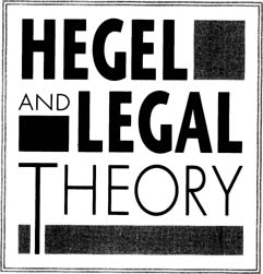 Hegel and Legal Theory - image 2