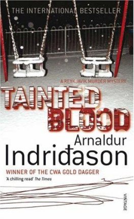 Arnaldur Indridason - Reykjavik Murder Mysteries 1 Tainted Blood