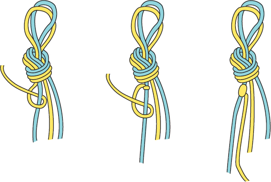 Basic backward knot A backward knot is the reverse of a forward knot and is - photo 12