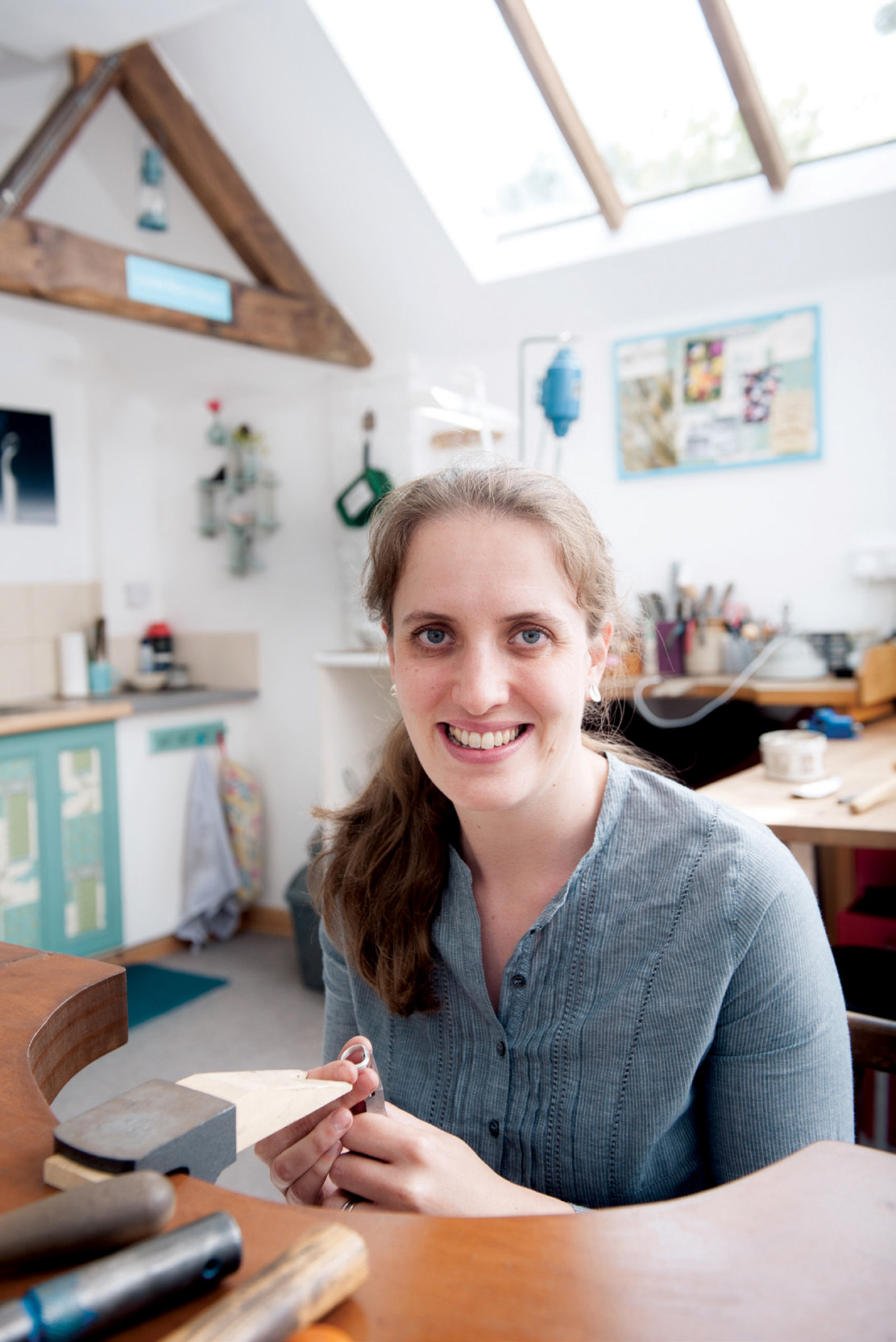 Fig 04 The author at work in her studio in South Derbyshire In 2012 I - photo 7