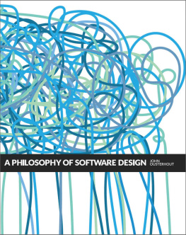 John Ousterhout A Philosophy of Software Design