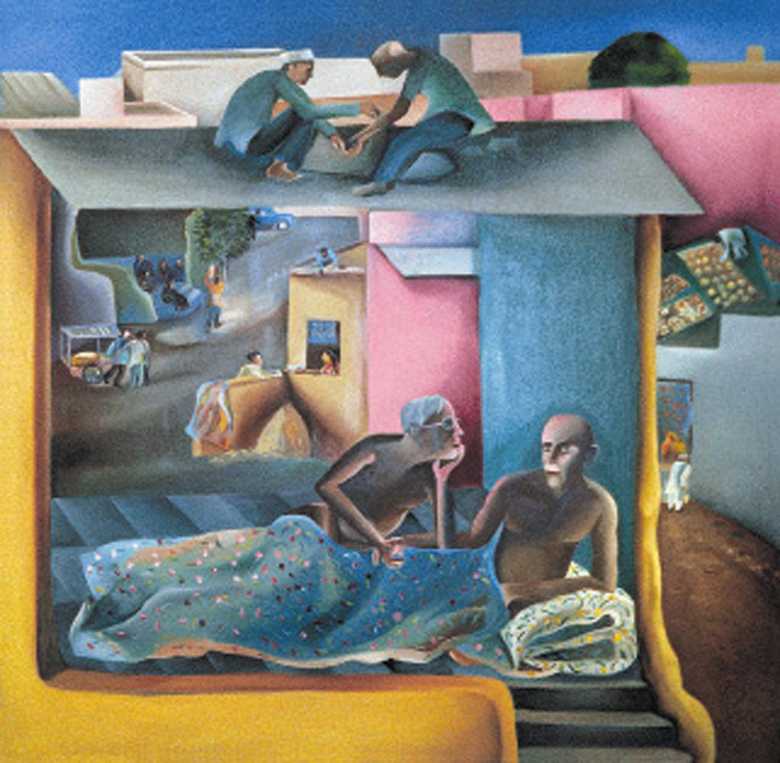 Bhupen Khakhar My Dear Friend 1983 Private collectionCourtesy Chemould - photo 3