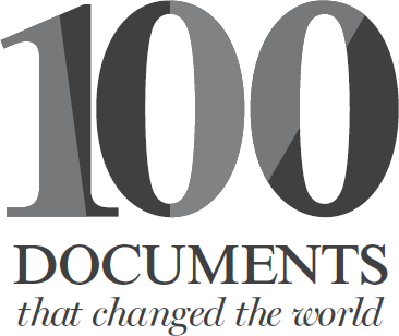 100 Documents That Changed the World From Magna Carta to WikiLeaks - image 1