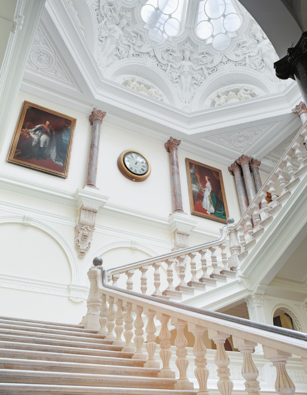 The Muses Staircase Foreign and Commonwealth Office The two portraits are of - photo 2