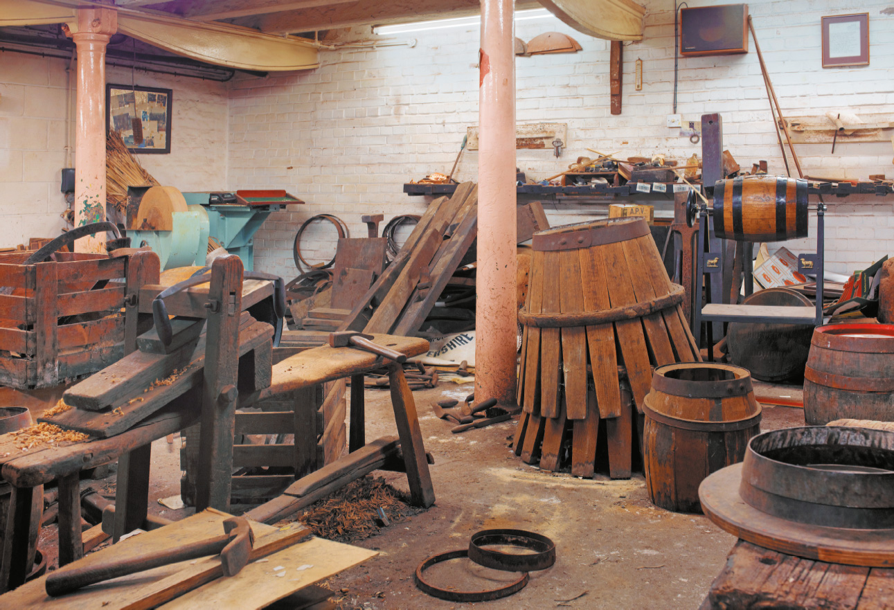 The coopers shop at the Ram Brewery in Wandsworth The fifty or so London - photo 5