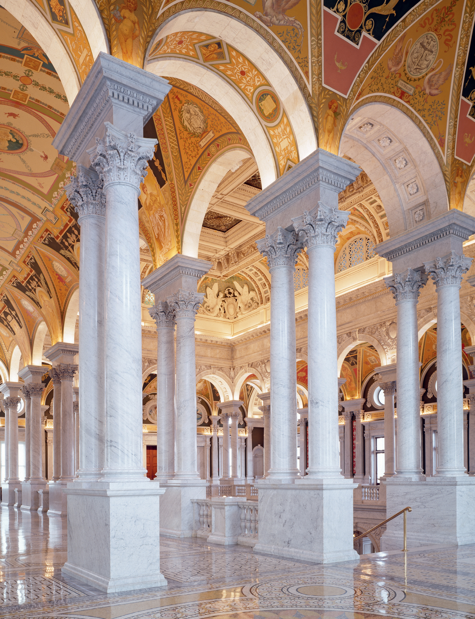 3 The second floor of the Great Hall in the Library of Congress Thomas - photo 6