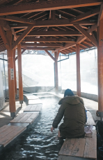 Free footbath in front of tonight my skin will miss the hot spring it seems - photo 7