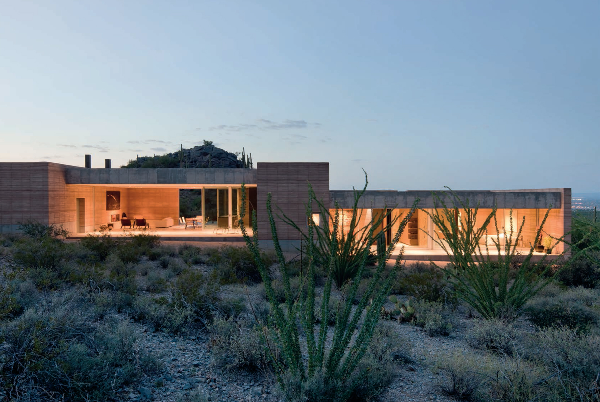 DUST Tucson Arizona United States Jeff GoldbergEsto This rammed-earth - photo 1