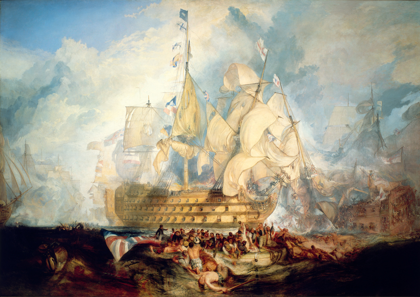 The Battle of Trafalgar 21 October 1805 by JMW Turner oil on canvas - photo 7