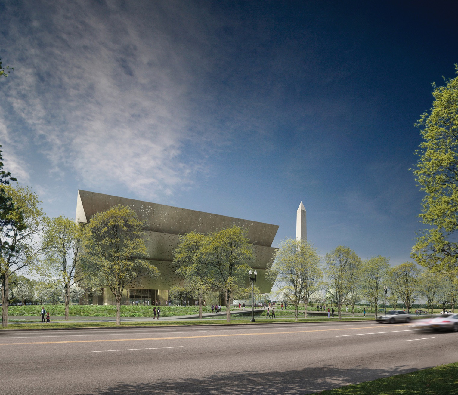 A digital image from the architects plans for Smithsonians National Museum of - photo 3