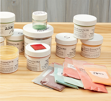 Enamels come in a wide range of colors in both transparent and opaque forms - photo 8