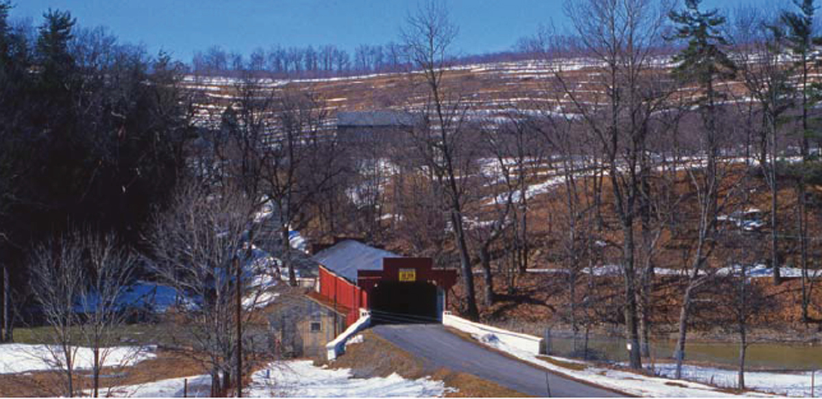 Geigers Bridge graces the Jordan Creek valley northwest of Allentown It has - photo 3