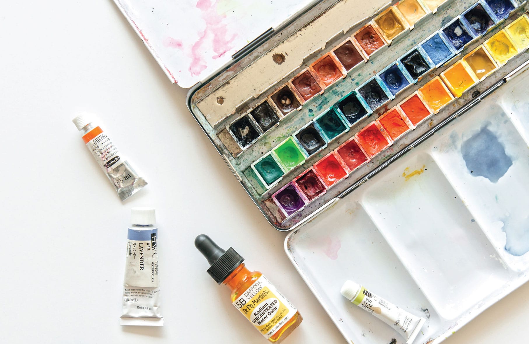 WATERCOLOR PAINT TYPE PROS CONS RECOMMENDED BRANDS Pan Handy Easily - photo 8