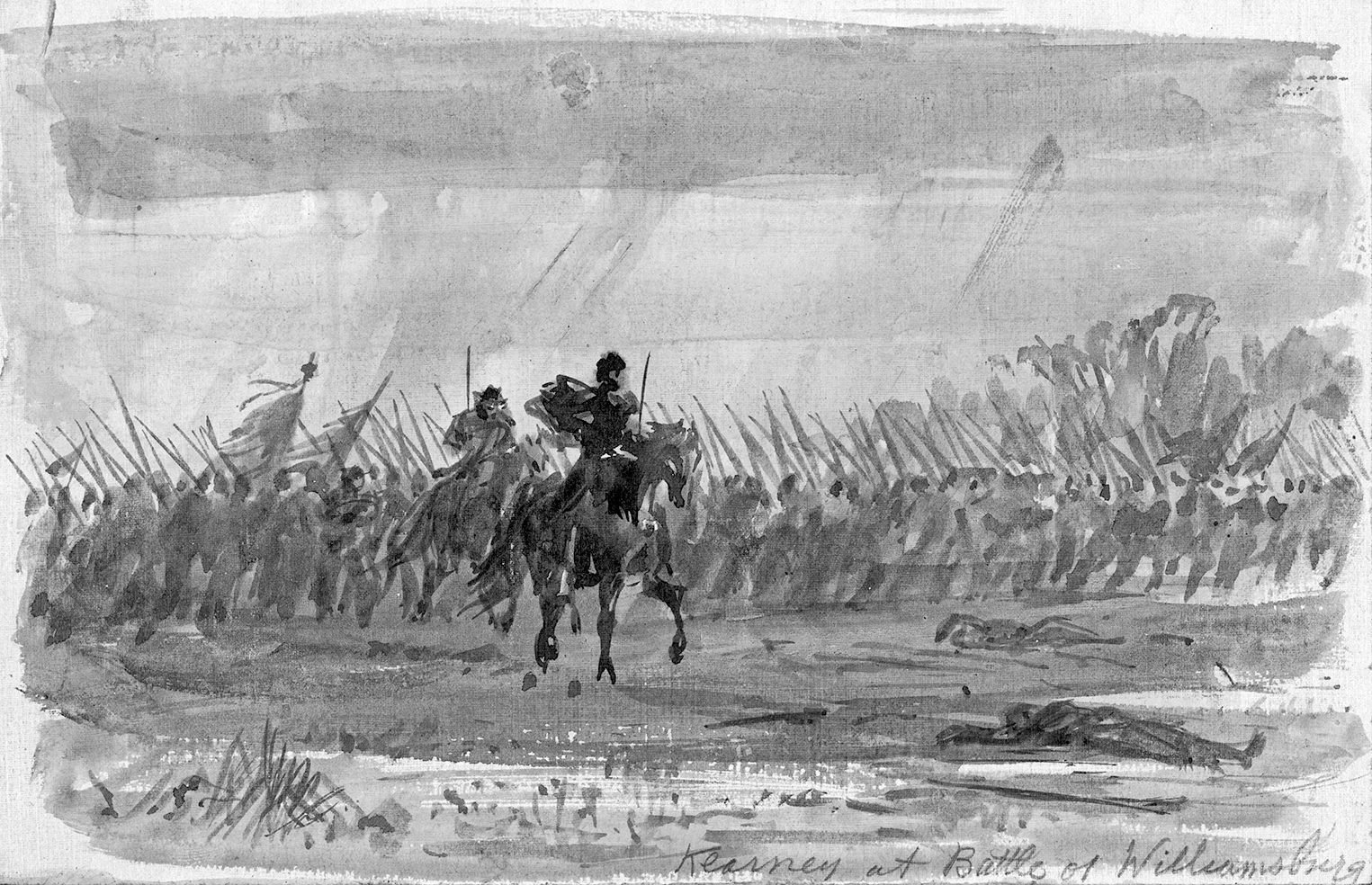 FIGURE 1 Kearney sic at Battle of Williamsburg British-born American artist - photo 2