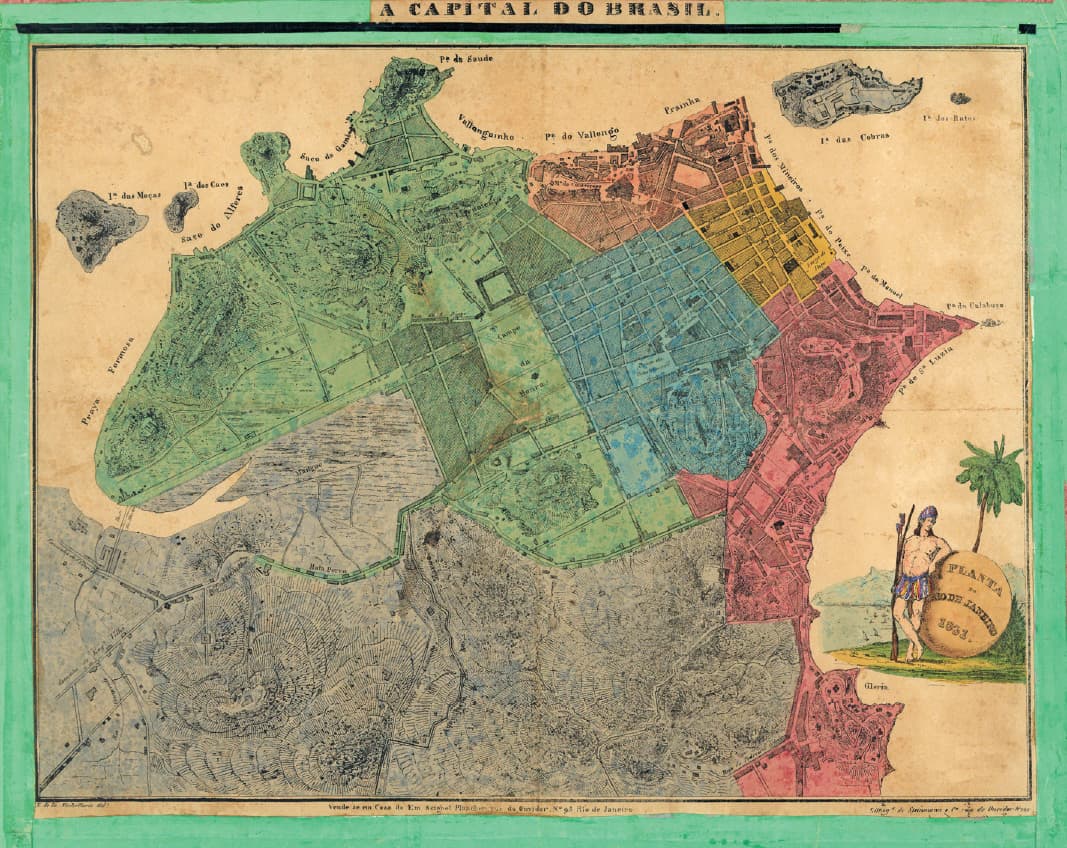 This brightly colored 1831 map from the Library of Congress appears to be a - photo 6