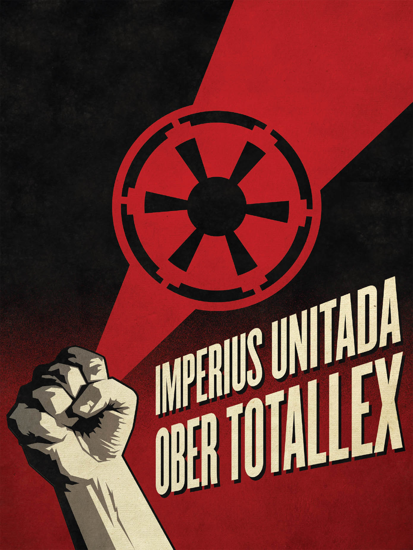 Russell Walks Early Imperial unity poster by Janyor of Bith created after the - photo 5