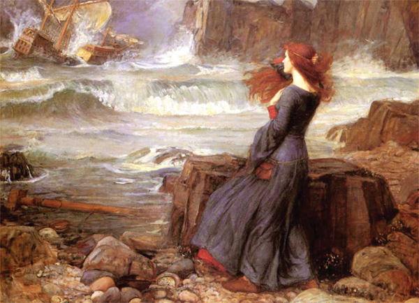 Miranda - The Tempest by John William Waterhouse 1916 O I have suffered - photo 3