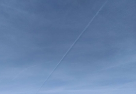 Figure 22 Blue and white chemtrails In the left image we see a blue - photo 3