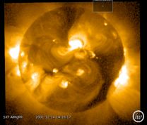 Figure 11 Yohkoh spacecraft x-ray images of the Sun from December 14 th 2001 - photo 1