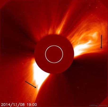 Figure 12 Comets Planet X System Stellar Cores are the cause behind CMEs - photo 2