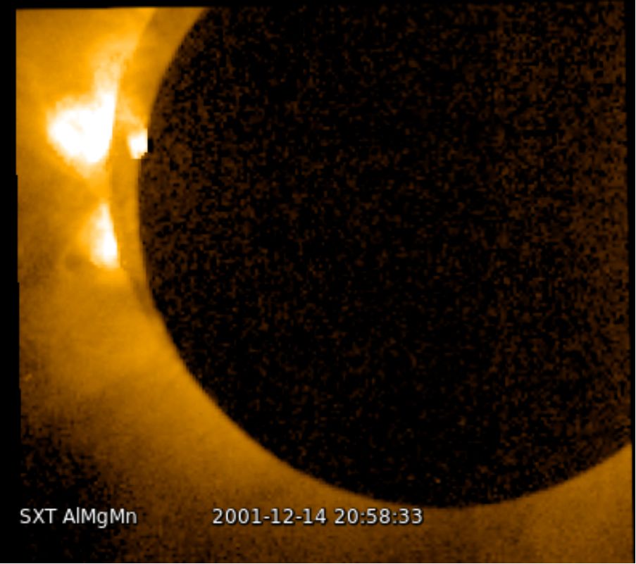 Figure 14 Yohkoh Satellite x-ray images from December 14 th 2001 showing an - photo 5