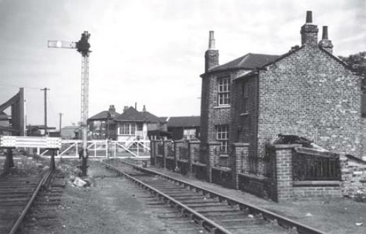 Stockton Toll House seen around 1970 before the tracks were taken up was one - photo 6