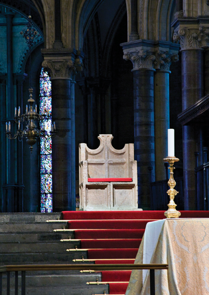 St Augustines Chair Canterbury Cathedral Every Archbishop of Canterbury is - photo 4